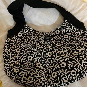 Madison blk/white purse